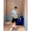 ⚡️[Hight Quality] Áo Phông Nam Nữ Cổ Tròn Cộc Tay \/ Ready To Wear - Điểm Nhấn Caro Nhỏ Phối Màu Cao Cấp Loại 1