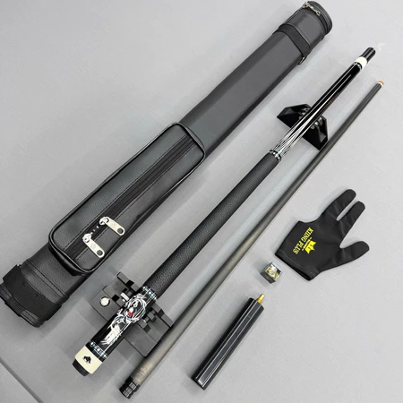 Cơ Bi-a - Rhino Ngọn FullCarbon - Cơ bi-a cao cấp - Bao da - găng - lơ