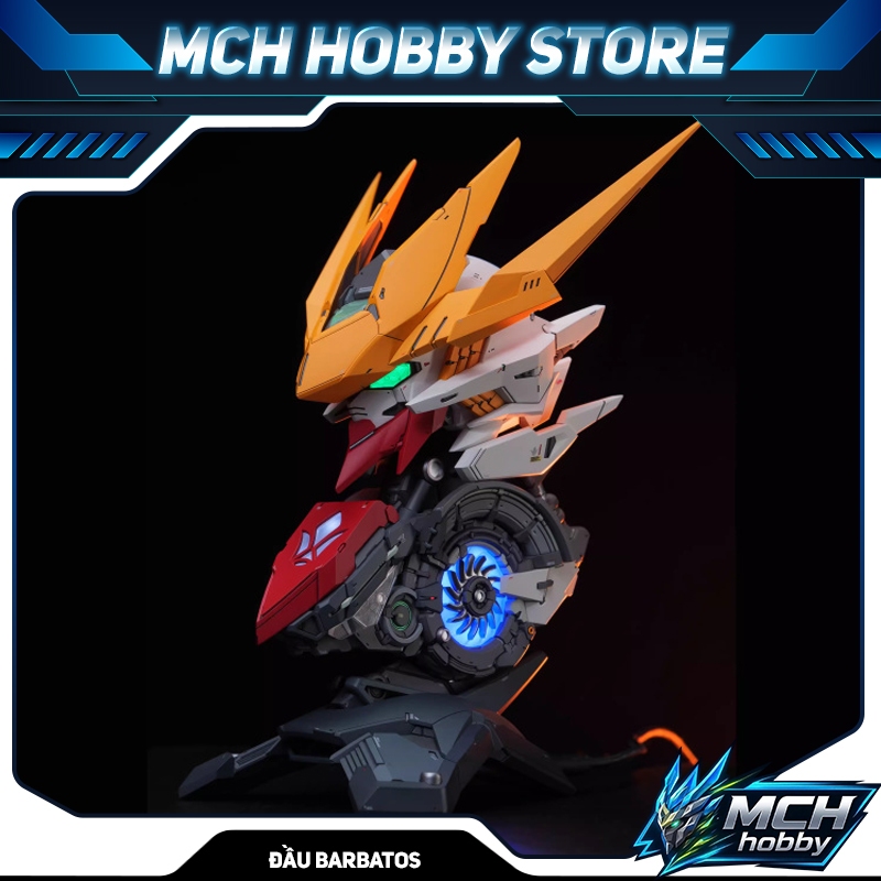 [CÓ SẴN] Mô hình Loa Bluetooth Barbatos Lupus Rex Bust | 1/35 High-Tech ...