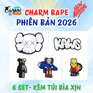 Charm BAPE 2026-  6 set mới - FULL túi bìa