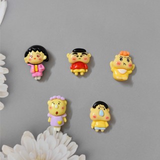 Set Charm Shin Cậu Bé Bút Chì Chibi Cute- Nhóc Maruko Chibi Kute – Charm Gắn Dép Hoạt Hình , Phụ Kiện DIY Dép Xinh