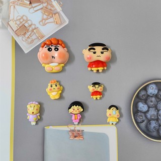 Set Charm Shin đầu to Shin Cậu Bé Bút Chì Gia Đình & Bạn Bè Chibi Cute – Charm Gắn Dép Hoạt Hình Ngộ Nghĩnh