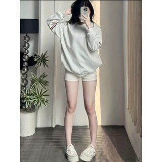 Áo Nỉ 2 Da Sweater Phồi Viền Tay Thêu Hình Cún Sọc, Chất Vải Nỉ 2 Da Mềm Mịn Ấm Áp Không Xù Lông, Thời Trang Nam Nữ