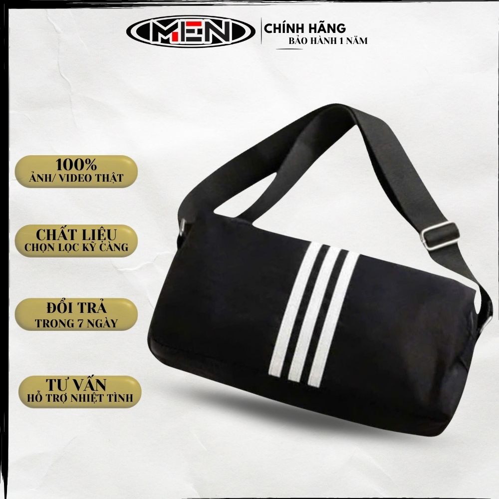 Túi xách tay đa năng 3 sọc D2 - 3 sọc D1 M.E.N GEH7 [Sẵn hàng]