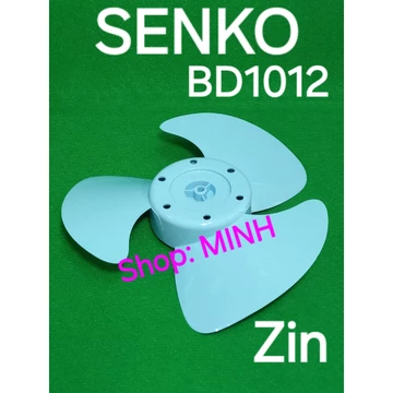CÁNH quạt Senko BD1012 zin theo máy – cánh 25cm, CÁNH 3 LÁ quạt hộp 3 tấc quạt bàn đảo Senko BD1012