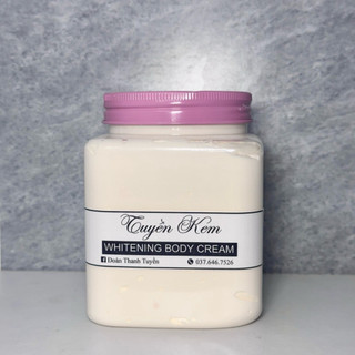 KEM BODY DẺO 500G (nâng tone - trắng da) [tặng kèm bột tẩy tbc + muỗng]