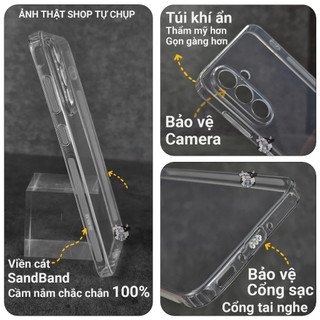 Ốp lưng Oppo A53S 5G Bảo Vệ Cam, Chống Sốc, Trong Suốt, Silicon Vstore