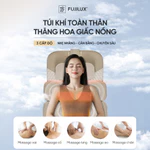 [HỎA TỐC HN] Đệm Massage Ấn Huyệt Sưởi Ấm Thư Giãn Toàn Thân Fujilux FJ-D88 – Tiết Kiệm Diện Tích Thay Thế Ghế Massage — ảnh 7