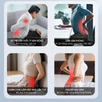 [HỎA TỐC HN] Đệm Massage Ấn Huyệt Sưởi Ấm Thư Giãn Toàn Thân Fujilux FJ-D88 – Tiết Kiệm Diện Tích Thay Thế Ghế Massage — ảnh 4