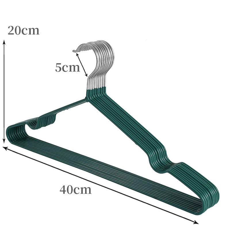 Combo 50 Móc Nhựa Treo Quần Áo Chống Trượt Đa Năng Huy Tưởng, Móc Treo Đồ Chống Tuột Xoay 360 Độ | BigBuy360 - bigbuy360.vn