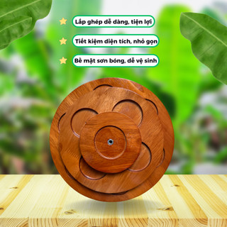Tháp Gỗ 3 Tầng Bày Bia, Nước Ngọt Sang Trọng,Tiện Lợi Các Dịp Lễ Tết,Cúng Bái 100% Gỗ Tự Nhiên
