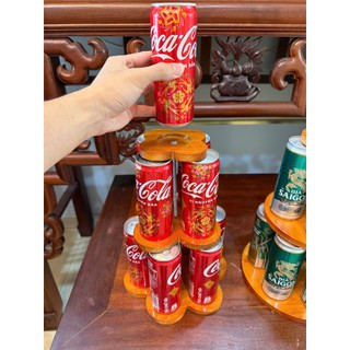 Tháp Gỗ 3 Tầng Bày Bia, Nước Ngọt Sang Trọng,Tiện Lợi Các Dịp Lễ Tết,Cúng Bái 100% Gỗ Tự Nhiên