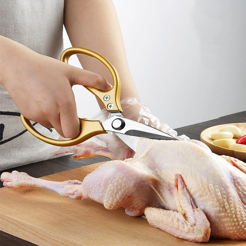 Kéo Nhật Làm Bếp Đa Năng - Kéo Cắt Gà kéo làm bếp bằng thép không gỉ (Hàng chuẩn xịn  )