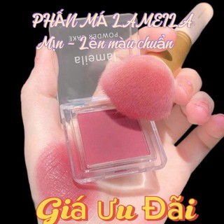 Phấn Má Hồng Đơn Sắc Lameila Power Cake, 4 Màu Tùy Chọn Dễ Dùng