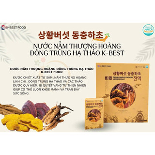 Nước Nấm Thượng Hoàng Đông Trùng Hạ Thảo K-Best Food