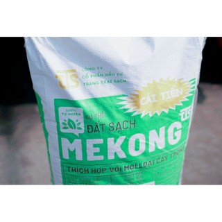 Đất Trồng Rau Sạch Mekong Cải Tiến Loại 50dm3 Ủ Vi Sinh Giàu Dinh Dưỡng