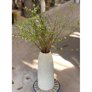 Bình cắm hoa chuông thon cao 41cm Bát Tràng – Gốm sứ thủ công cao cấp decor trang trí nhà sang