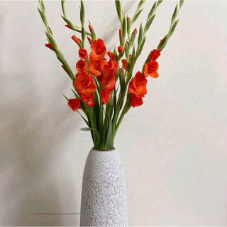 Bình cắm hoa chuông thon cao 41cm Bát Tràng – Gốm sứ thủ công cao cấp decor trang trí nhà sang