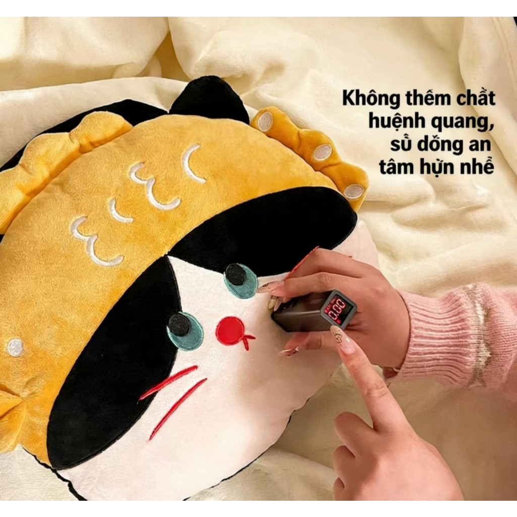 Gối Ôm Chăn 2 trong 1 - Gối Ôm Hình Thú Dễ Thương Đa Năng | Chăn Văn Phòng, Điều Hòa, Ngủ Trưa