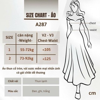 Áo bigsize nữ cổ tròn in cô gái vải mềm mại dễ phối đồ vải thun xược cho nữ chubby từ 50 đến 92kg A287