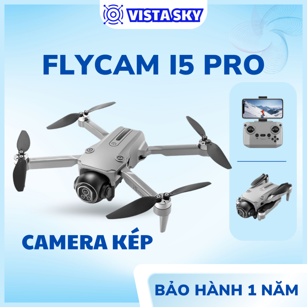 Flycam giá rẻ i5 i1 Promax, Máy bay điều khiển từ xa chống va chạm ...