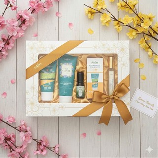 Set chăm sóc da toàn diện và nước hoa lưu hương đến 3 tiếng kèm hộp quà Saras Beauty