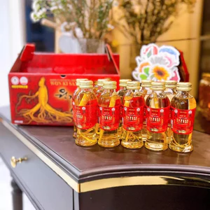 Nước Hồng Sâm Có Củ Won Ki Sam- Hộp 1200ml - Thúy Sâm Yến Cộng Hòa