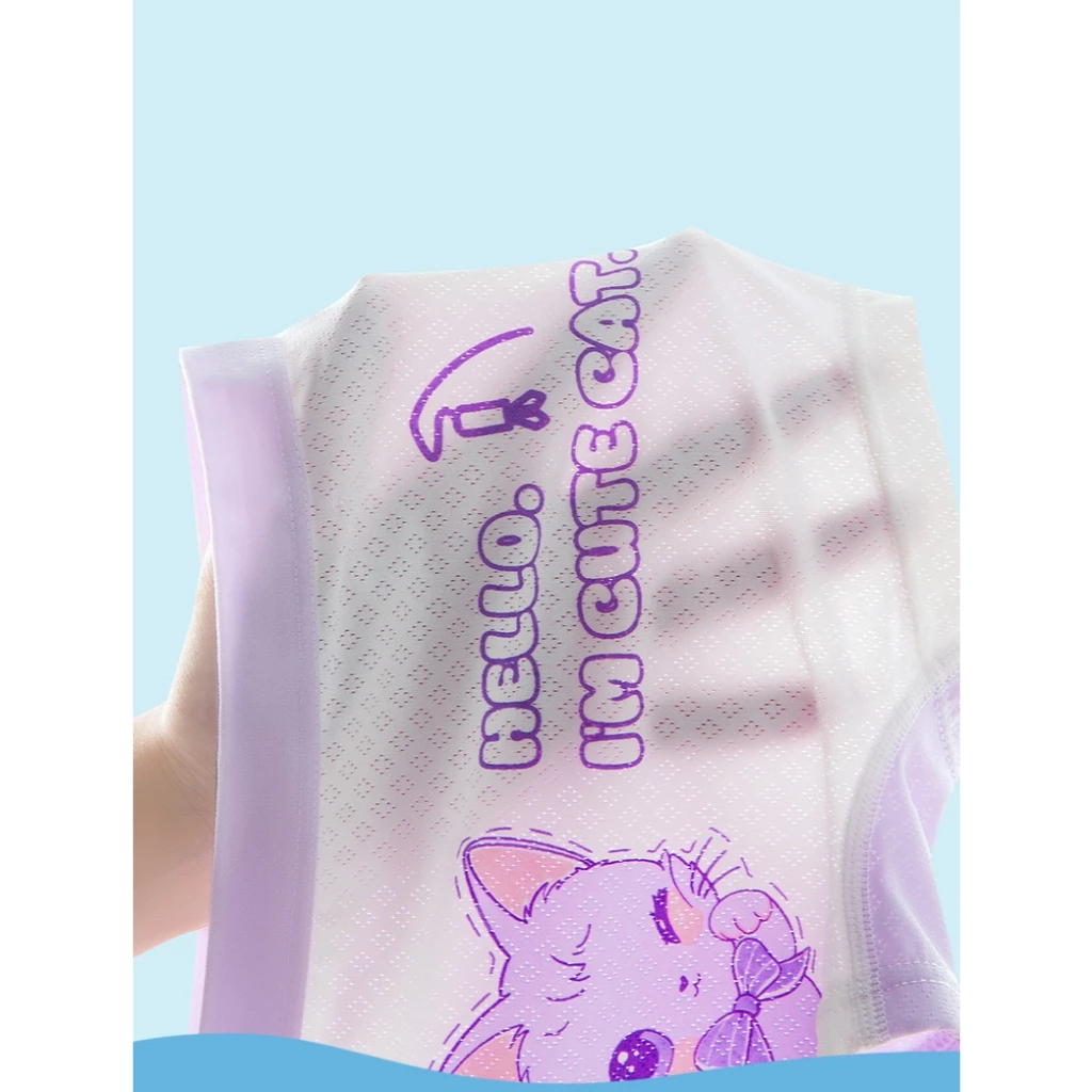[Peinn] (SIÊU MÁT) Combo 4 quần chíp bé gái Mèo Sweet Lưới dễ thương, quần lót mềm mịn thoáng khí