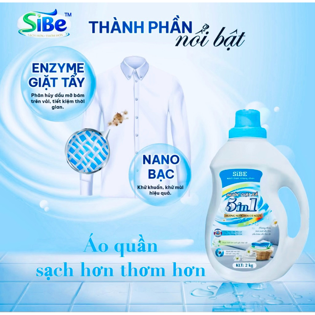 NƯỚC GIẶT CAO CẤP SIBE