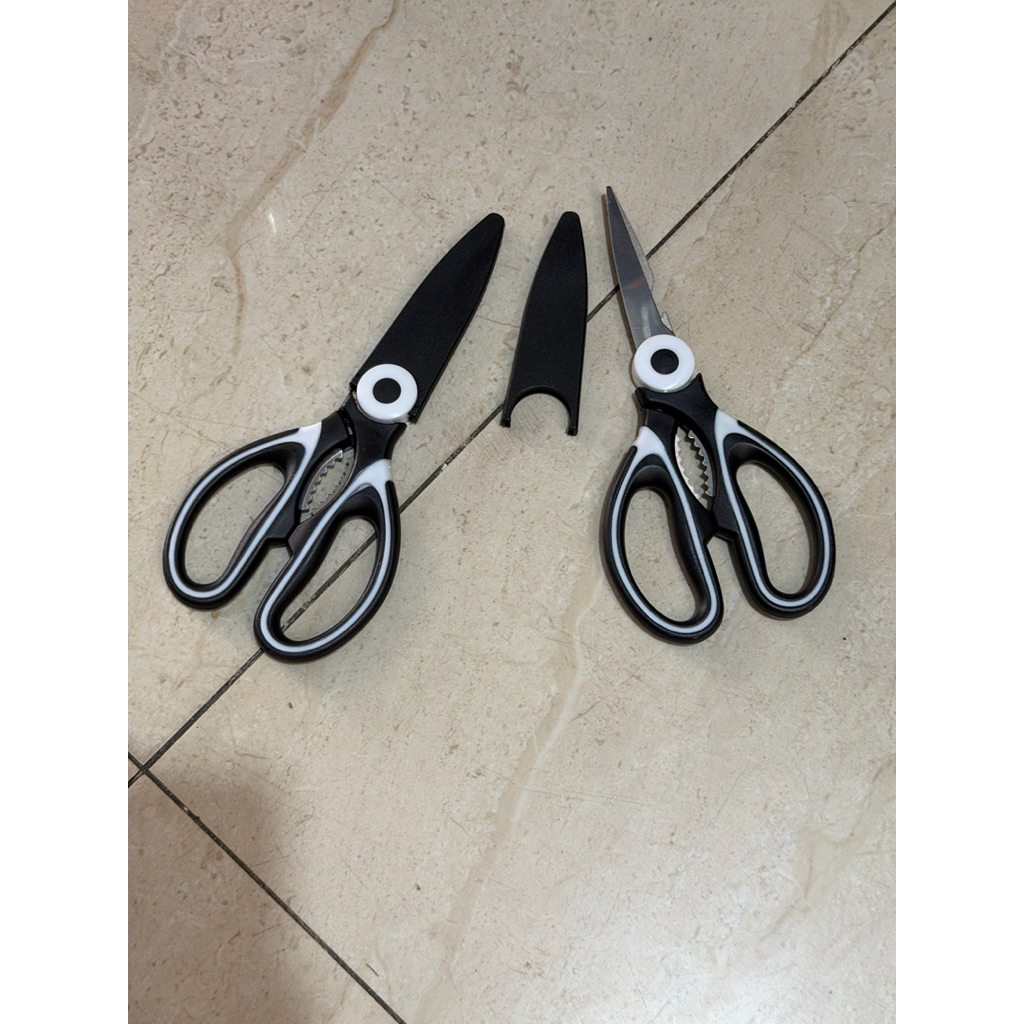 Combo Kéo Gia Đình 3 Loại – Cắt Gà, Cắt Thực Phẩm, Kéo Đa Năng Siêu Bén