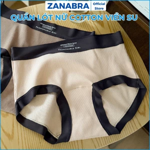 Quần lót nữ kiểu mới chất cotton mềm mại, quần chíp nữ đáy kháng khuẩn ZANABRA L5246