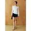 Áo Nữ Side Shoulder Flower, Chất Vải Thun Thoải Mái, WKI058 SOME HOW STORE