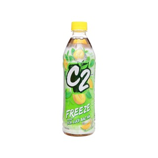 Thùng 24 chai trà đen dưa lưới bạc hà C2 Freeze 455ml