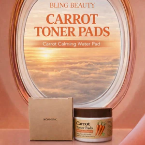 Toner Pad Dịu Da Cà Rốt KORMESIC Carrot Carotene Calming Water Pad (50 miếng)