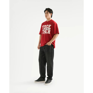 Quần jean Nam Dark Grey Form Tapered ROUTINE 10S26DPA008