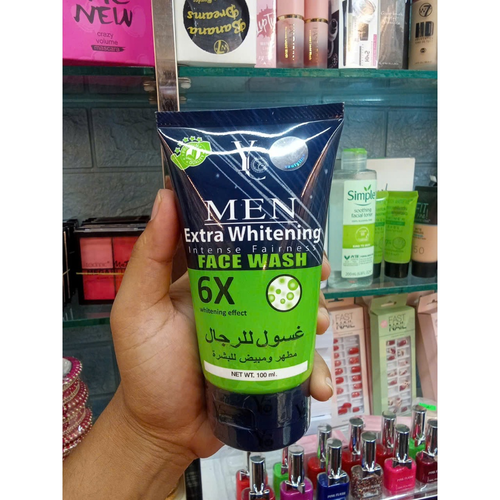 Sữa Rửa Mặt Nam Thái Lan YC Men Extra Whitening 100ml – 6X Làm Trắng, Giảm Nhờn & Làm Sạch Da