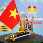 Bộ Cắm Bút Thuyền Buồm Phong Thủy Thuận Buồm Xuôi Gió, Cờ Đơn Sang Trọng, Tặng Bút Ký & Hộp Quà, Quà Tặng Hoàng Gia — ảnh 8
