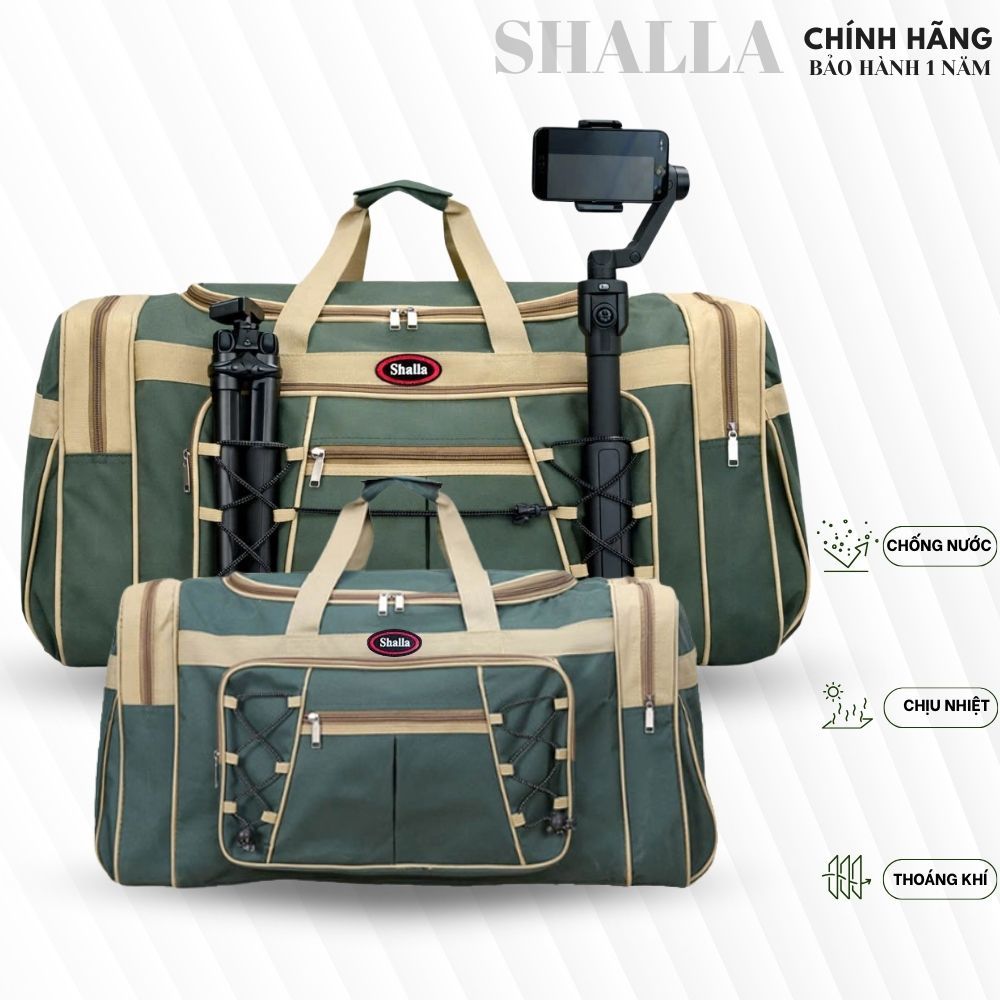 Túi trống du lịch xách tay combo 2 cái trung - đại big-ben 2 kiểu FS9 Shalla [CHÍNH HÃNG]
