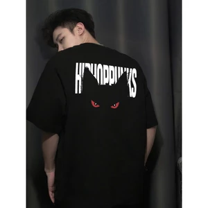 Áo thun Stee Cổ tròn HIPHOPPUNKS Localbrand ICVCVNI Unisex Cotton