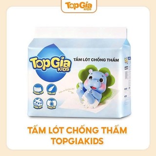 TẤM LÓT CHỐNG THẤM  BỊCH 50  TẤM TOPGIA KIDS – TRỢ THỦ ĐẮC LỰC CHO MẸ & BÉ