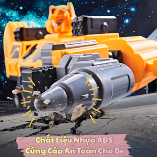 Hộp Đồ Chơi Lắp Ráp Robot Biến Hình Từ Tính 8in1 25-37 Mảnh Cho Bé-Đồ Chơi Lắp Ghép Robot Ô Tô,Máy Bay,Xe Tăng Nam Châm