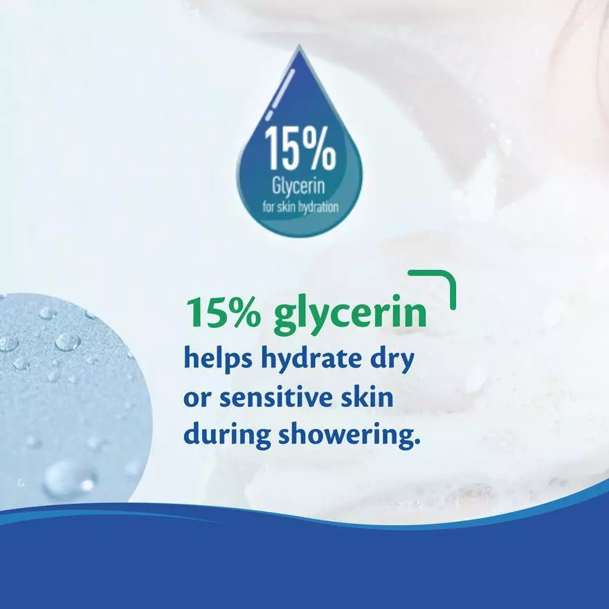 Ego QV Gentle Wash 500g Sữa Tắm Dịu Nhẹ Cho Da Khô Nhạy Cảm Không Xà Phòng Không Hương Liệu