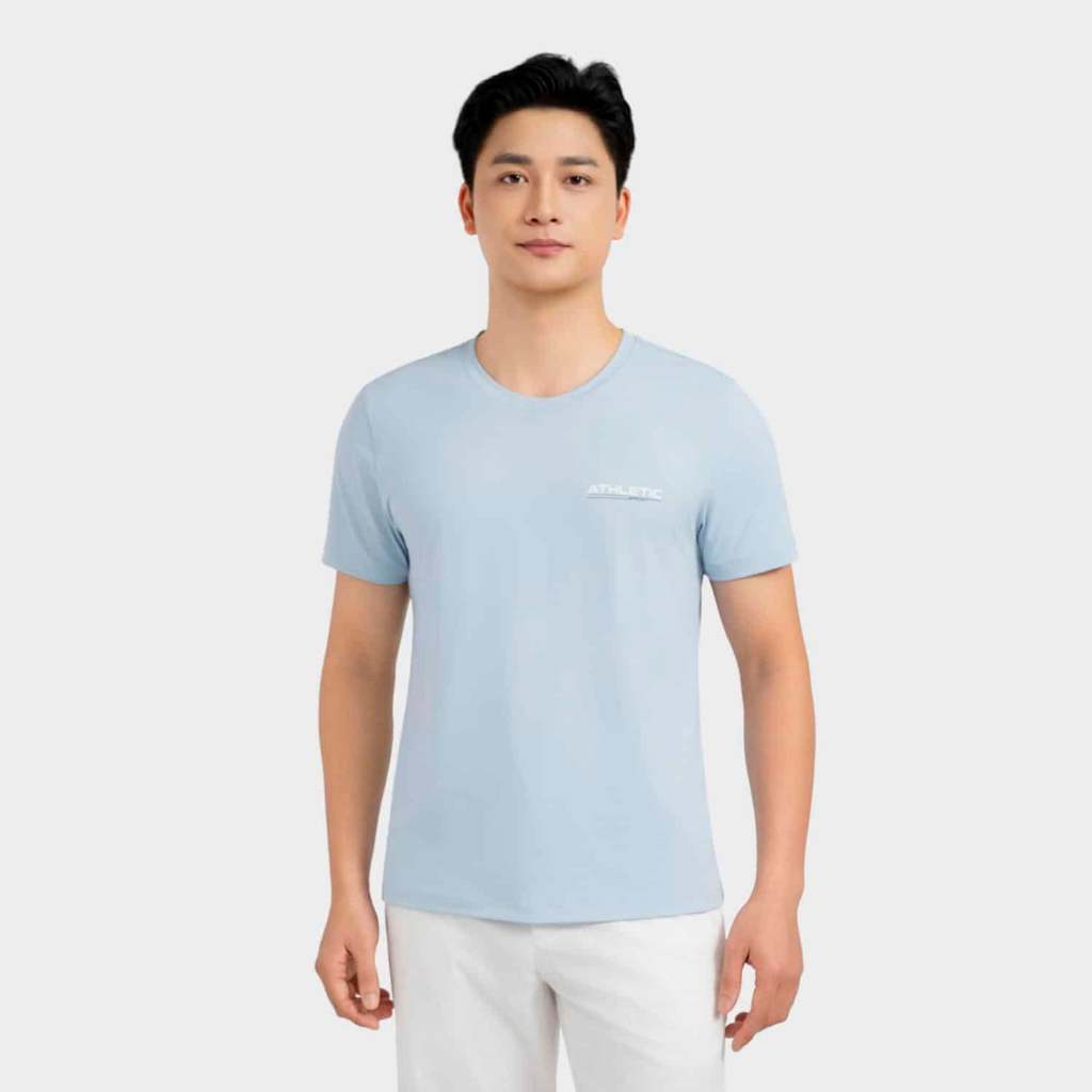 Áo Thun Nam Insidemen Regular Fit, Basic Dễ Phối, Co Giãn Thoải Mái ITS024MAH0