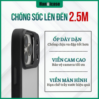 Ốp Lưng Điện Thoại Han icase Cho iPhone 12/13/14/15/16/17 Chống Sốc, Ố Vàng In Thuần Việt Ngô Nướng