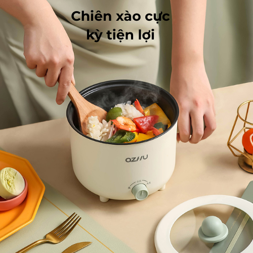 Nồi Lẩu Mini Đa Năng 2 Tầng Nấu, Hấp, Lẩu Tiện Dụng Cho Gia Đình