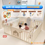 Quây Cũi Nhựa Cho Bé Pakey Mẫu Mới Cao Nhất 65cm, Quây Cũi Phong Cách Nhật Bản Dày Dặn Chắc Chắn White House — ảnh 1