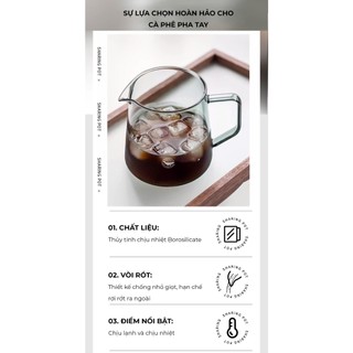 Volcano Bình thuỷ tinh phục vụ cà phê CAFEDE KONA