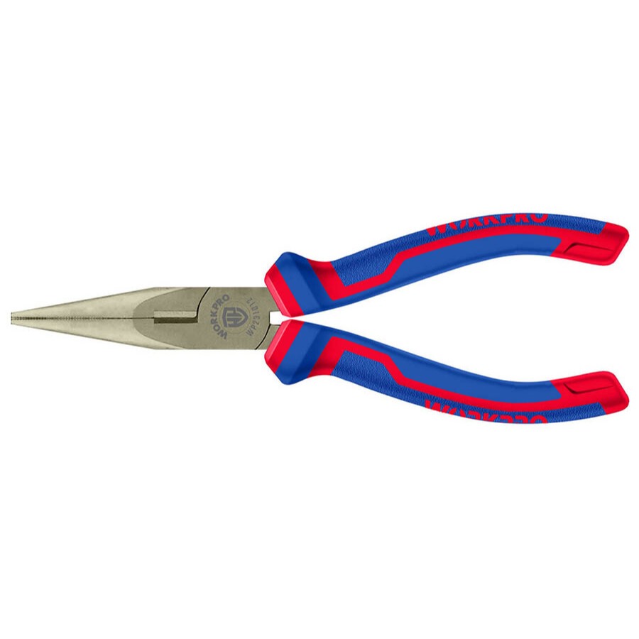 Kìm mũi dài đa năng bằng thép Cacbon cao cấp WORKPRO 160mm - WP231012, 200mm - WP231013. Hàng chuẩn chính hãng