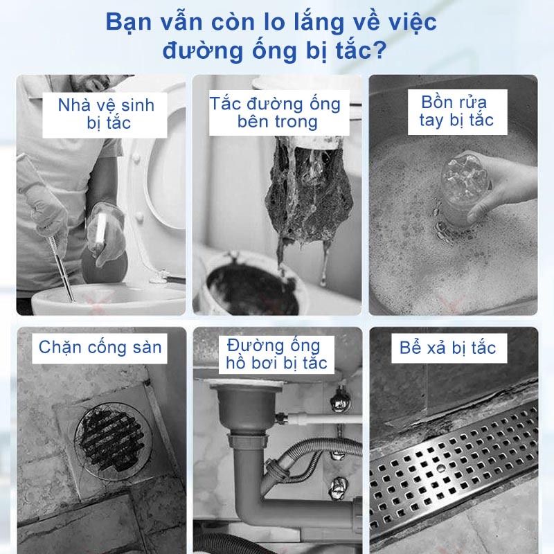 sinh đường ống khử mùi, vệ sinh cốnglàm sạch, đường ống học ngăn ngừa tắc nghẽn, Thông Tắc Bồn Cầu, Bồn Rửa Bát