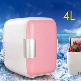 (Xả Kho) Tủ Lạnh Mini 4 Lít MarryCar MR-TL4L Siêu Bền 2 Chế Độ Nóng Lạnh Cho Gia Đình Và Trên Ô Tô